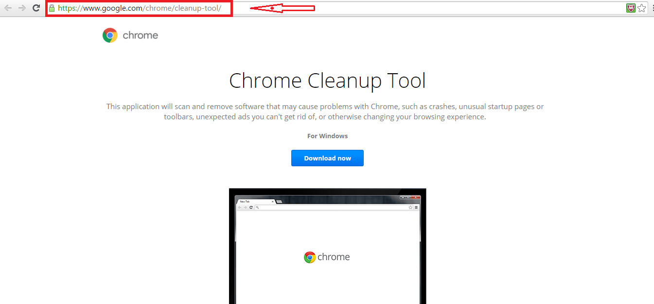 how to use google chrome cleanup tool