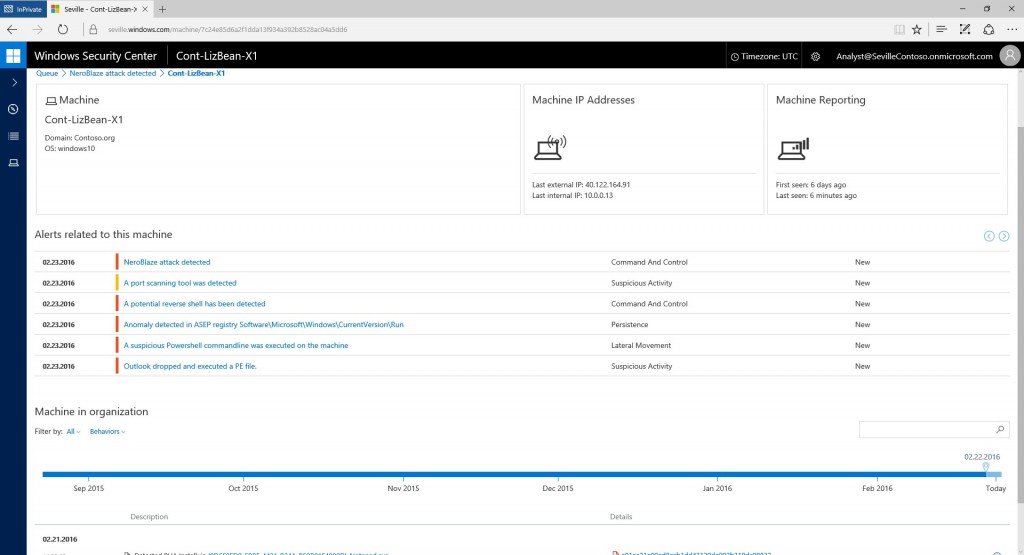 Windows Defender Advanced Threat Protection