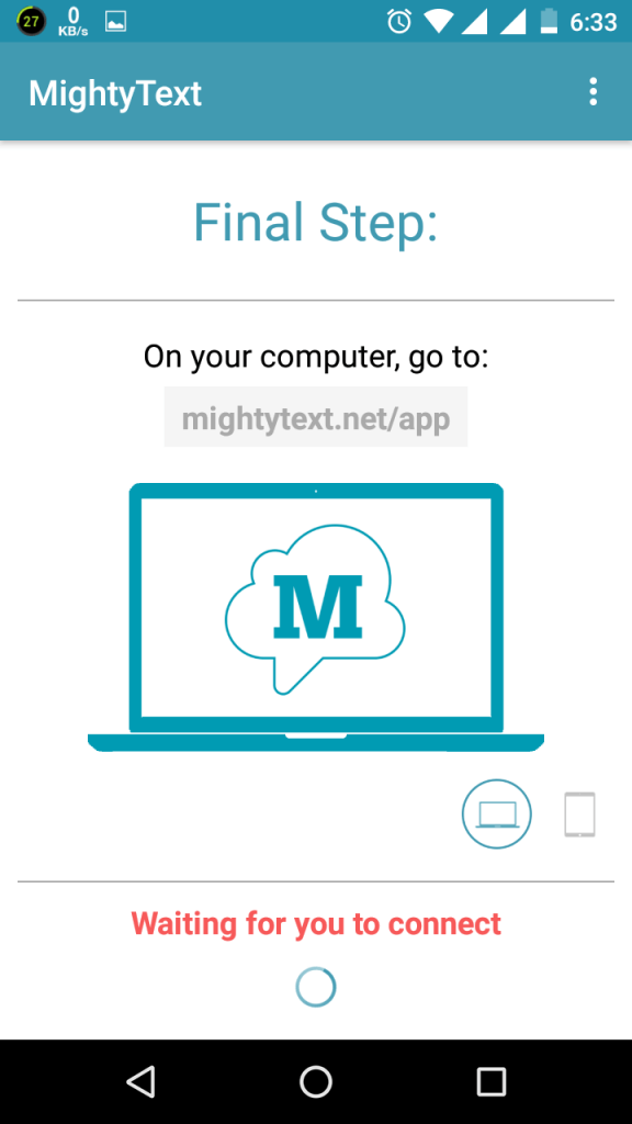 mightytext net app