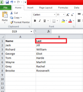 How To Apply Parsing To Names In Microsoft Excel