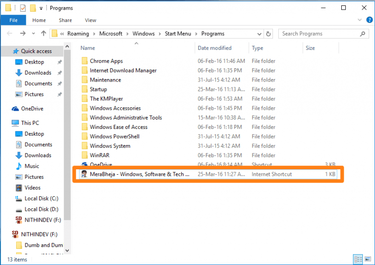 How To Pin sites To Start Menu In Windows 10