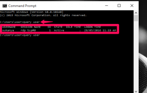 Find Out currently Logged On Username on Windows 10 / 11