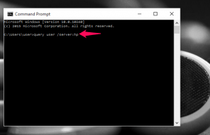 Find Out currently Logged On Username on Windows 10 / 11