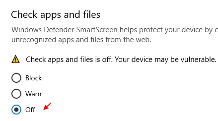 Turn Off Check Apps Files Min