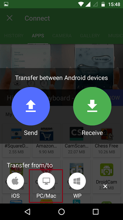 How To Transfer And Share Apps Files Using Xender Android App The Geek Page