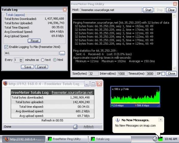 free meter to monitor usage on internet data on satalitte for mac computer.