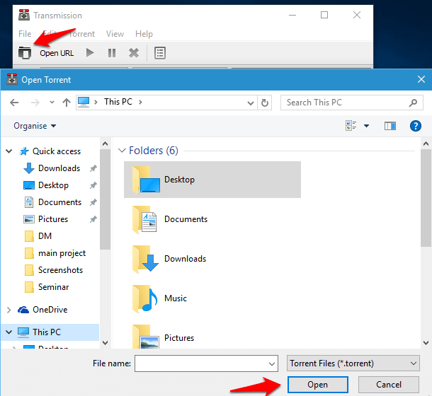 how to install transmission in windows