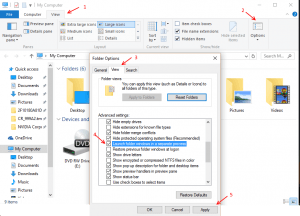 Solved : Windows 10 File explorer Crashing Problem