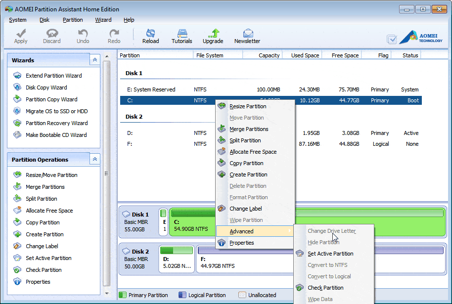 mini tools partition magic cnet