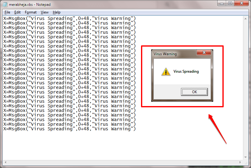 Make A Fake Pop Up Virus Using Notepad To Prank Your Friends