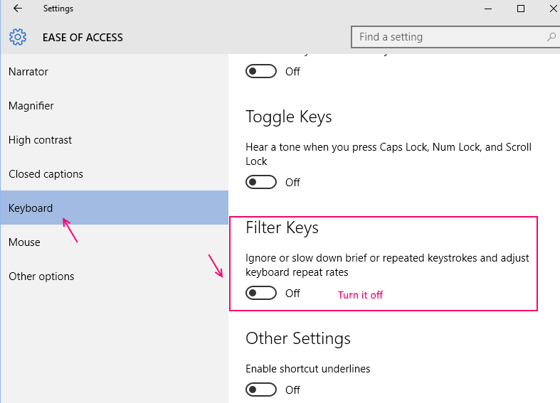 Solved Backspace Only Deletes One Letter Windows 10