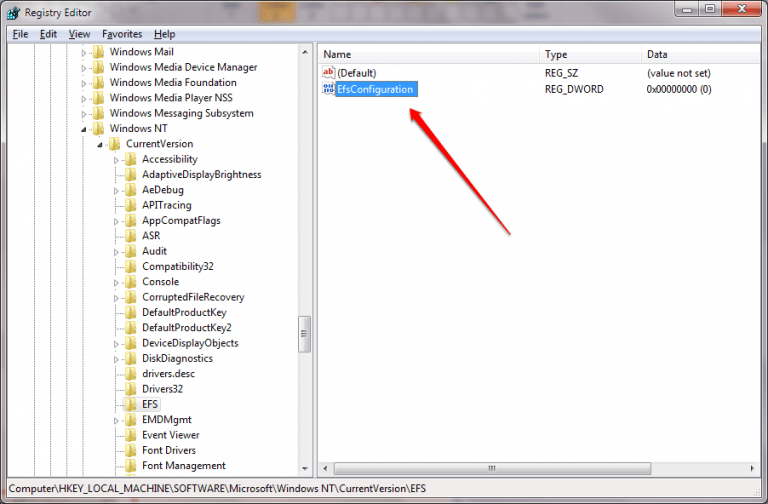 How To Enable Disable Windows Encrypting File System Efs Feature How To Enable Disable Windows Encrypting File System Efs Feature