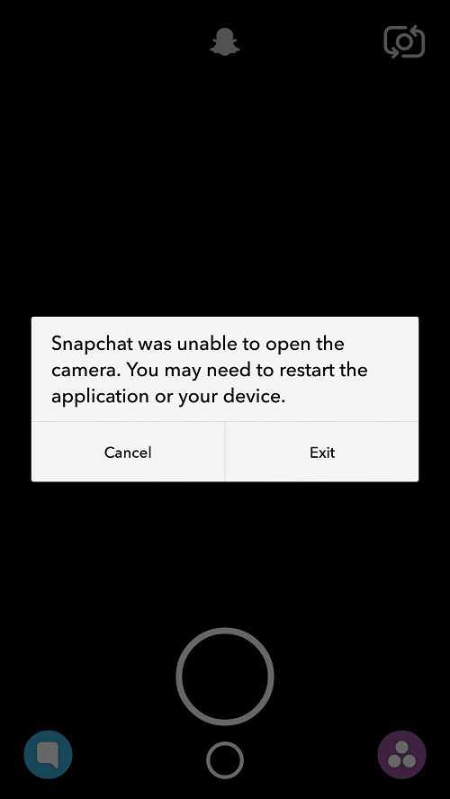 Fix Snapchat Not Opening Camera By Giving Camera Permissions On Android