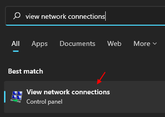 View Network Connections