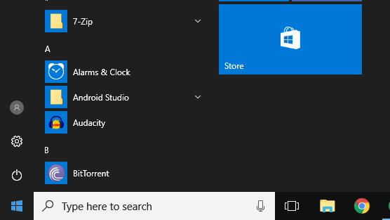 Non Transparent Windows 10