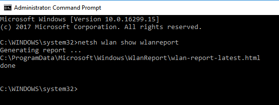 Wlan Report