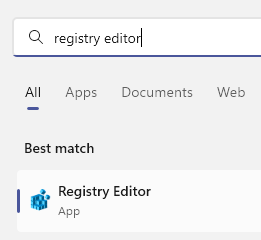 Registry Editor Min