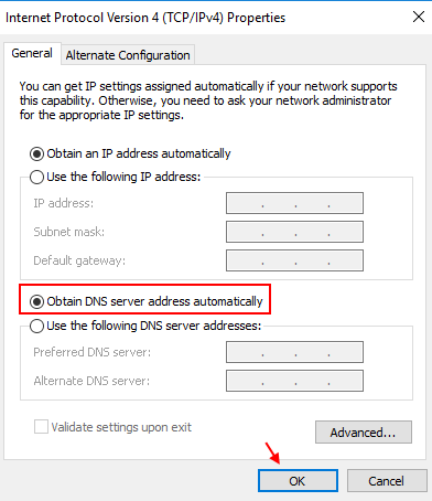 Fix Server DNS Address Could Not Be Found on Chrome