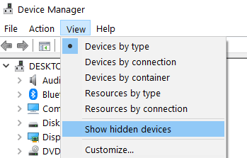 accidentally removed bluetooth device windows 10