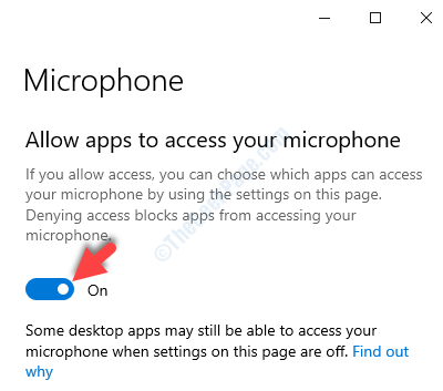 Allow Apps To Access Your Microphone Turn It On Min