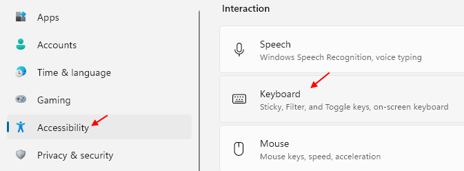 Accessibility Keyboard Min