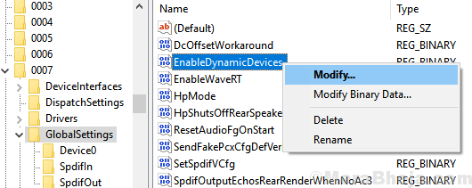 Enable Dynamic Devices Min