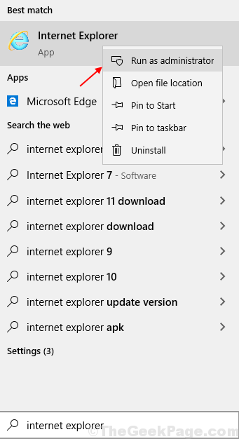 Internet Explorer Admin