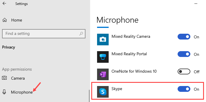 Skype Mic On Min