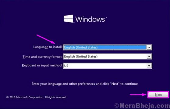 Windows Setup Language 1 1