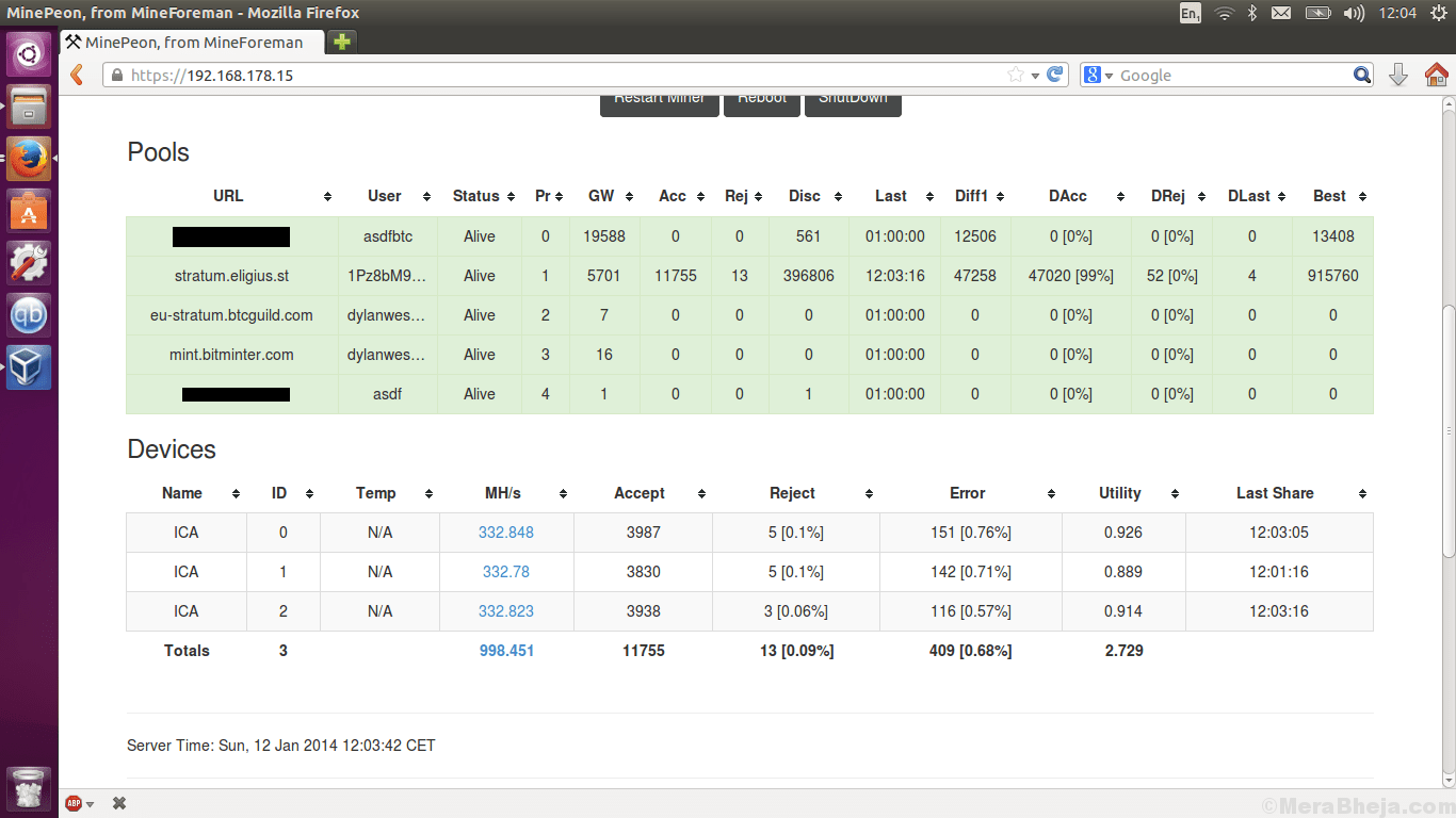 Solo Mining. BFGMINER. Mining Foreman Burst II orders. Программа для майнинга на пк