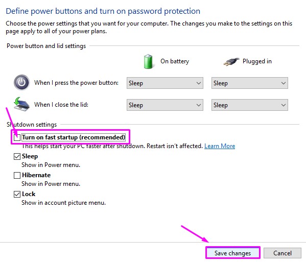 how to turn off usb power after shutdown