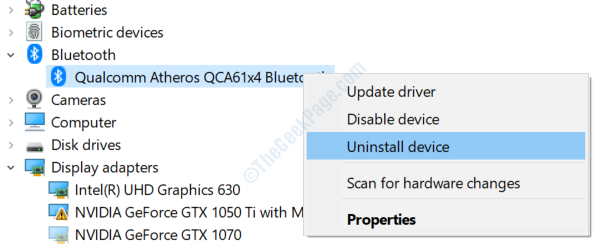 Uninstall Bluetooth Keyboard