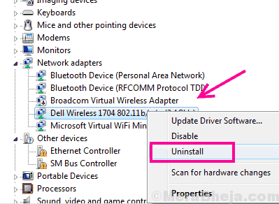 Uninstall Err Network Changed Chrome