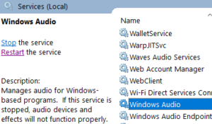 audio codec windows 10