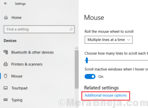 Additional Mouse Options