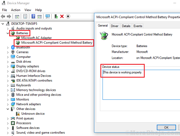 laptop is not detecting battery