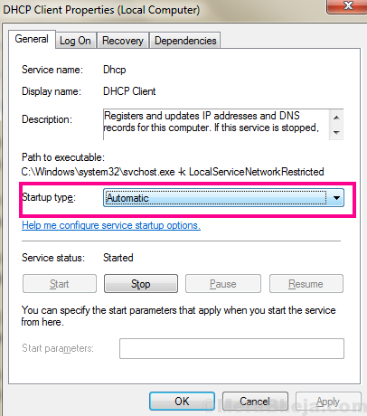 Auto Dhcp Startup Ethernet Doesnt Have A Valid Ip Configuration