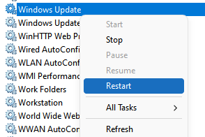 Windows Update Restart Min
