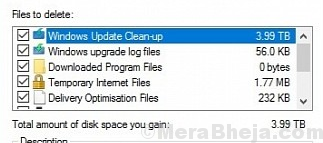 Disk Cleanup Bug 3.99 Tb Used By Windows Updates