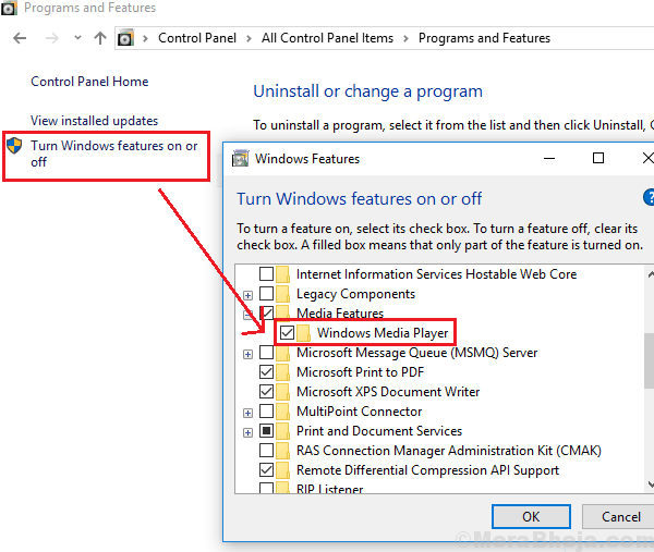 Re Install Windows Media Player21