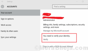 Verify your Microsoft account