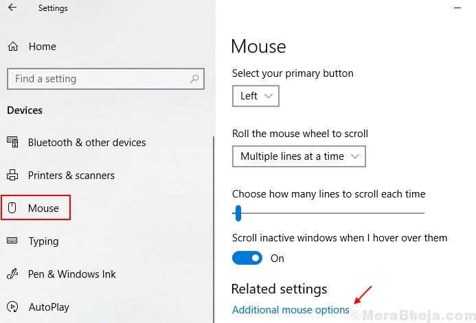 how to keep mouse cursor from disappearing in windows 10