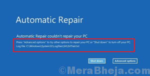 Automaticstartup Repair Couldn’t Repair Your Pc
