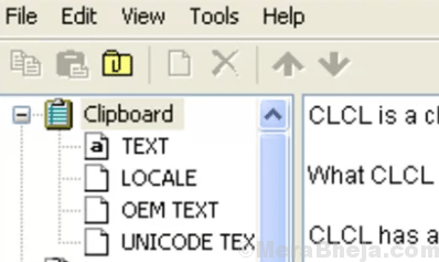 clipmate explorer database order