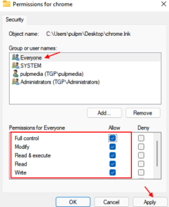 Fix Error opening file for writing on Windows 10/11