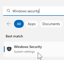 Windows Security