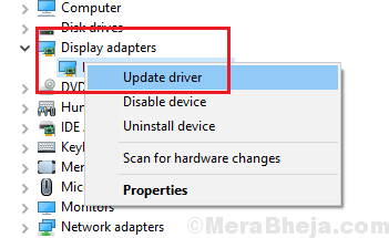 Update Dedicated Graphics Card Driver