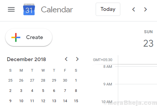 is there a google calendar app for windows 7