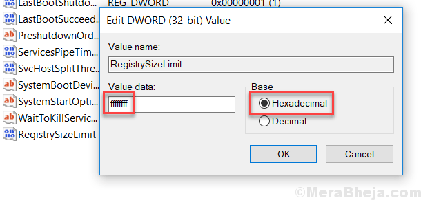 Hexadecimal Min