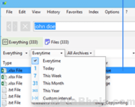 indexing files in outlook version 14